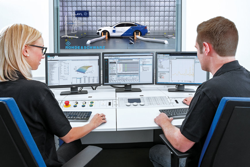 AVL and Rohde & Schwarz collaborate to automate and speed up EMC tests under real driving conditions